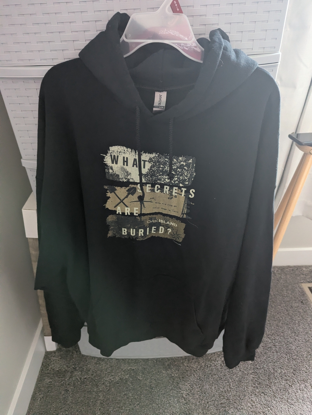 'What Secrets Are Buried?' Black Hoodie